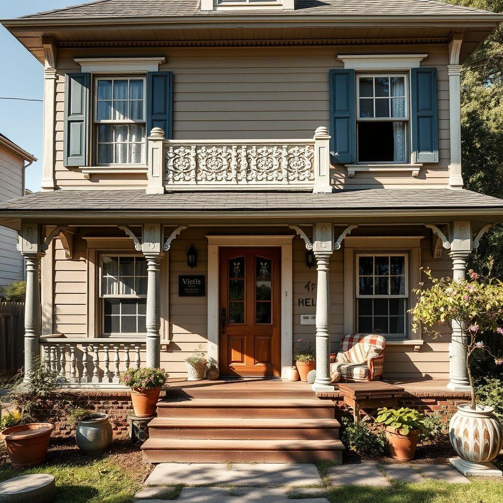 Vintage House Exterior design example 1