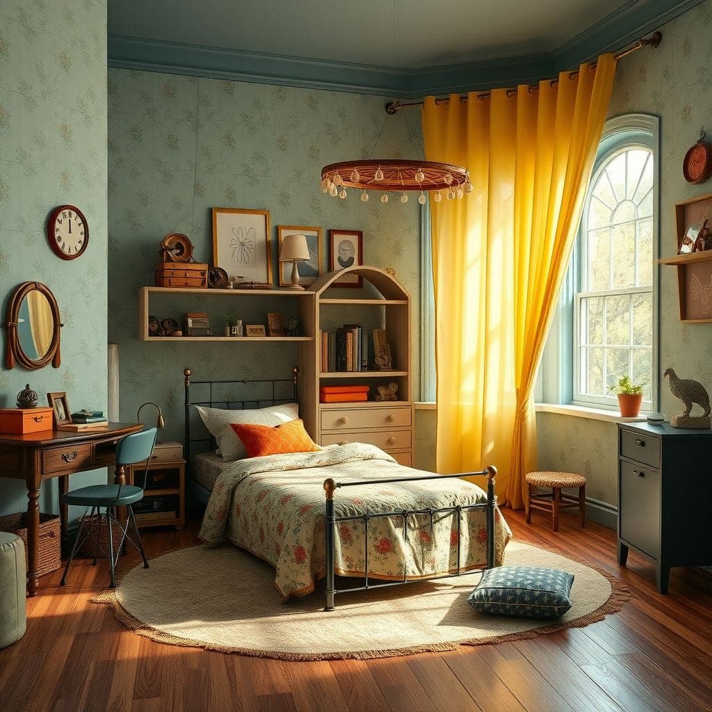 Vintage Kids Room design example 1