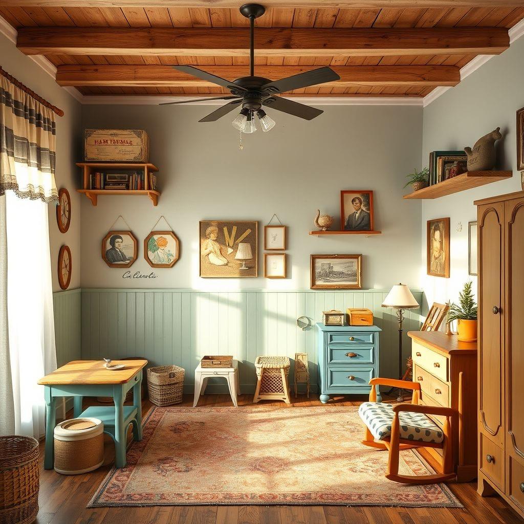 Vintage Kids Room design example 4