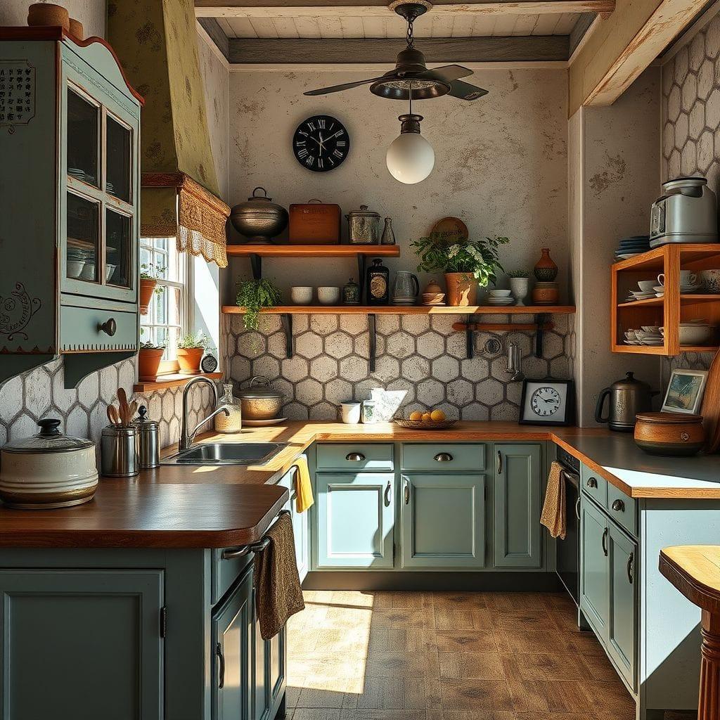 Vintage Kitchen design example 1