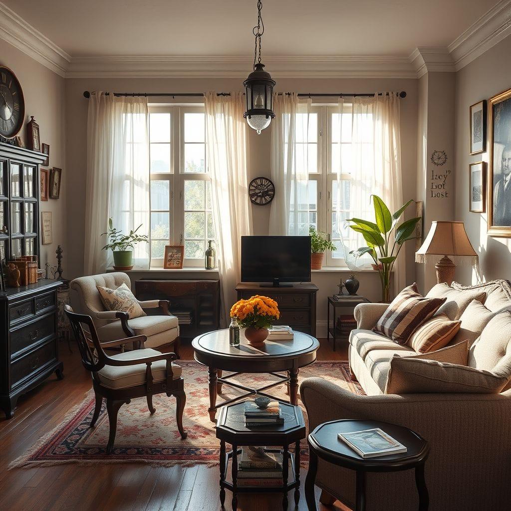 Vintage Living Room design example 2