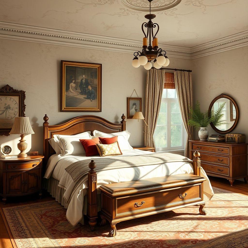 Vintage Master Bedroom design example 4