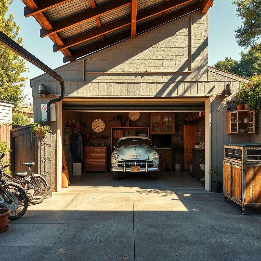Vintage Outdoor Garage design example 3