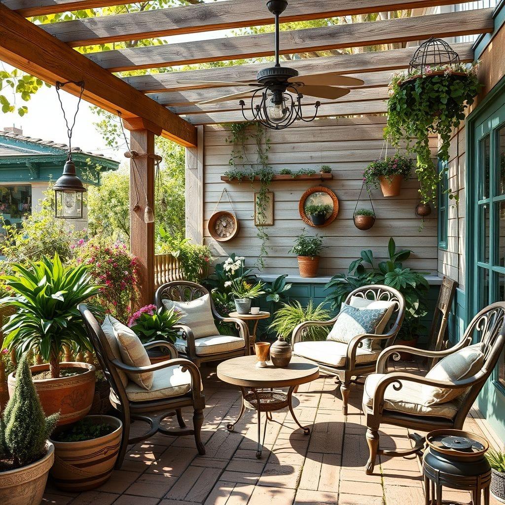 Vintage Outdoor Garden design example 2