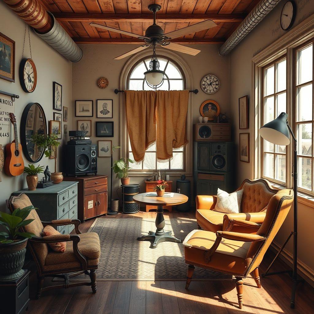 Vintage Podcast Studio design example 3