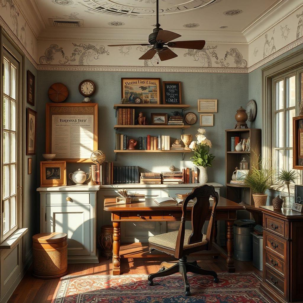 Vintage Study Room design example 3