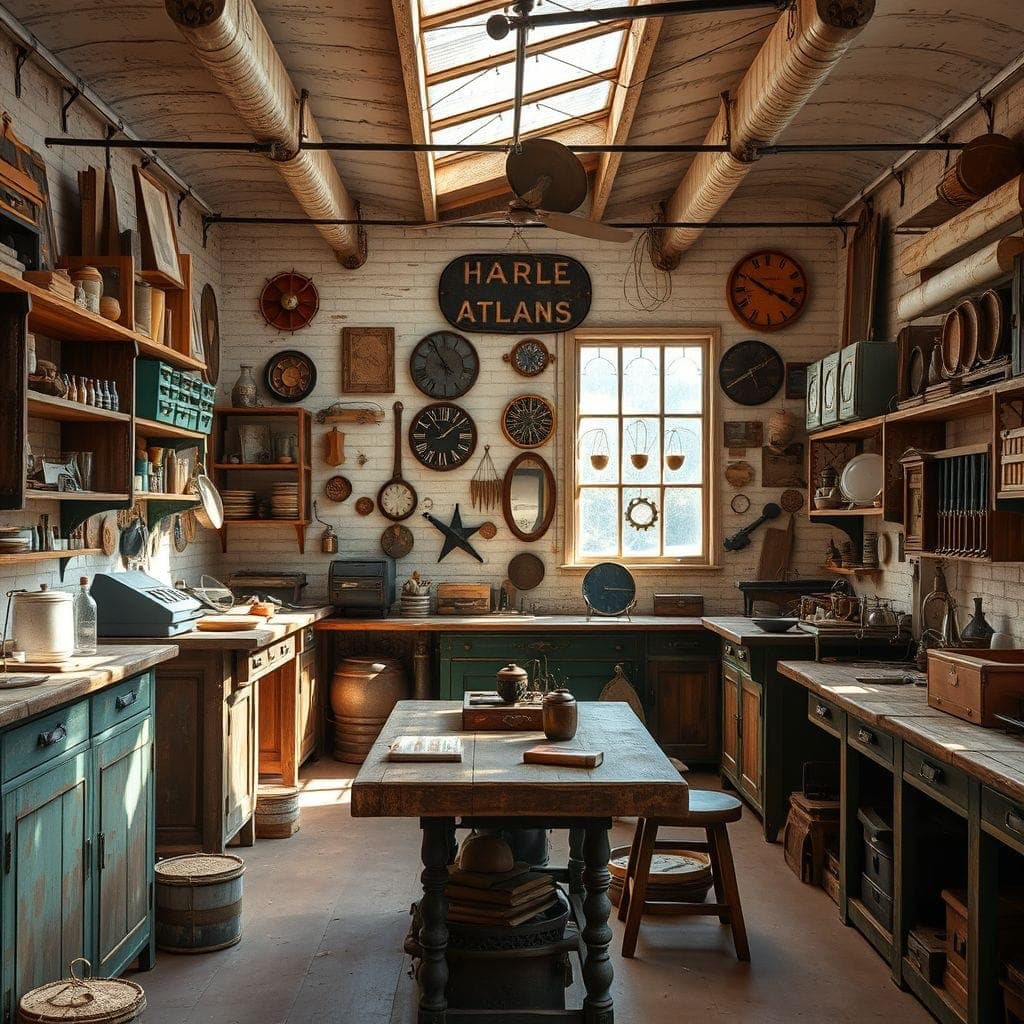 Vintage Workshop design example 2