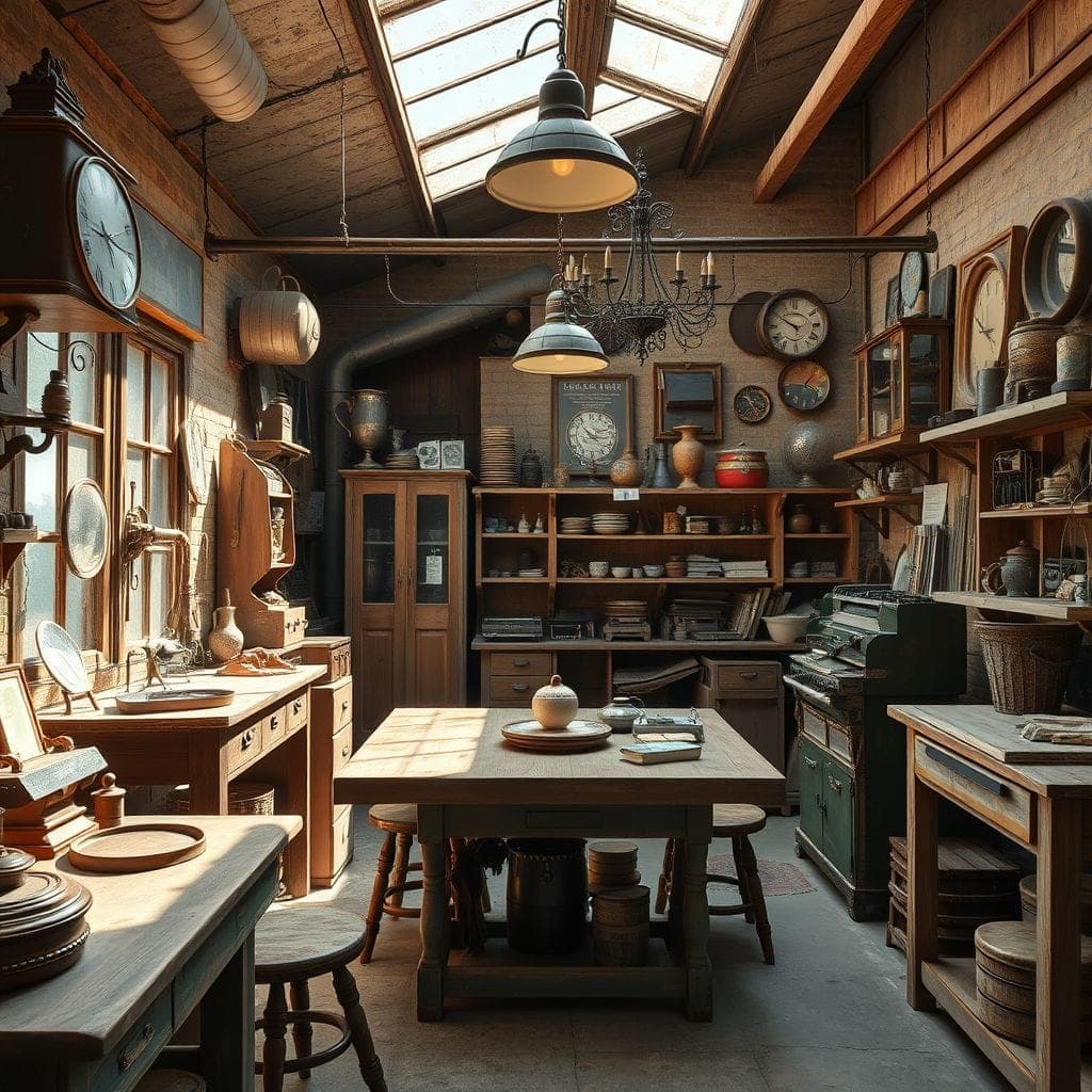 Vintage Workshop design example 3