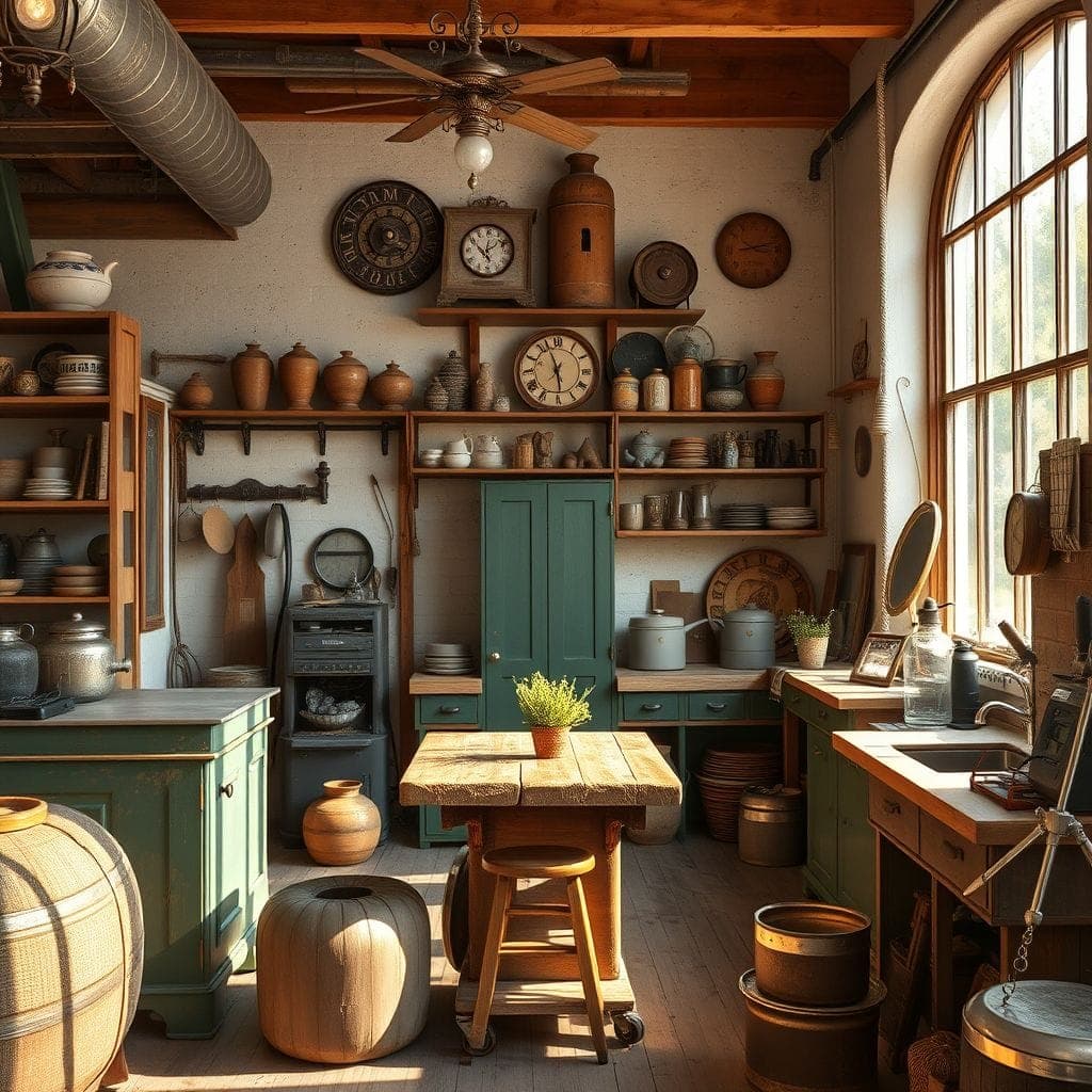 Vintage Workshop design example 4