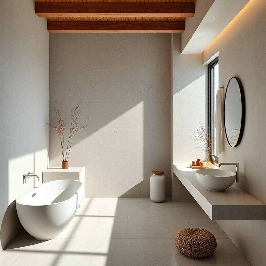 Zen Bathroom design example 3