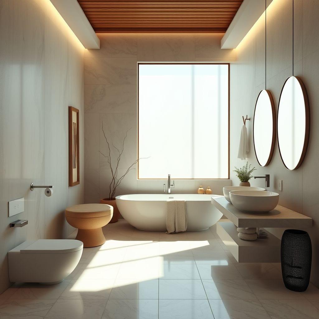 Zen Bathroom design example 4