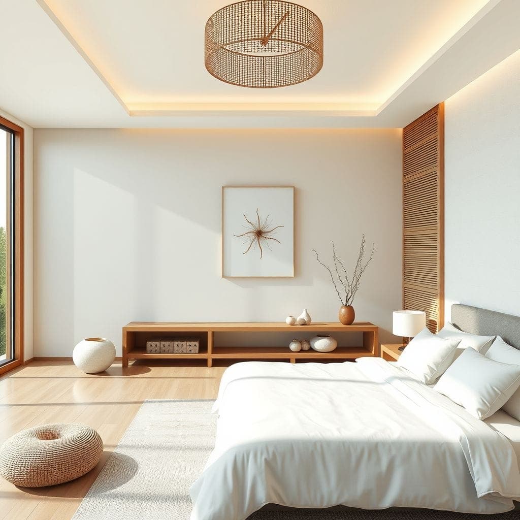 Zen Bedroom design example 2