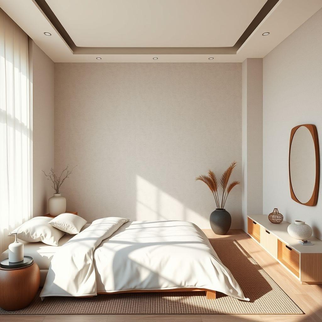 Zen Bedroom design example 3