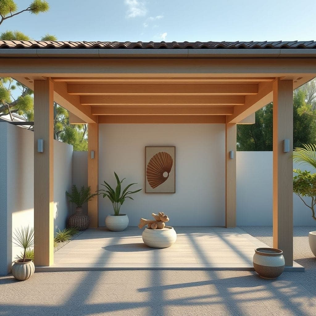 Zen Carport design example 3