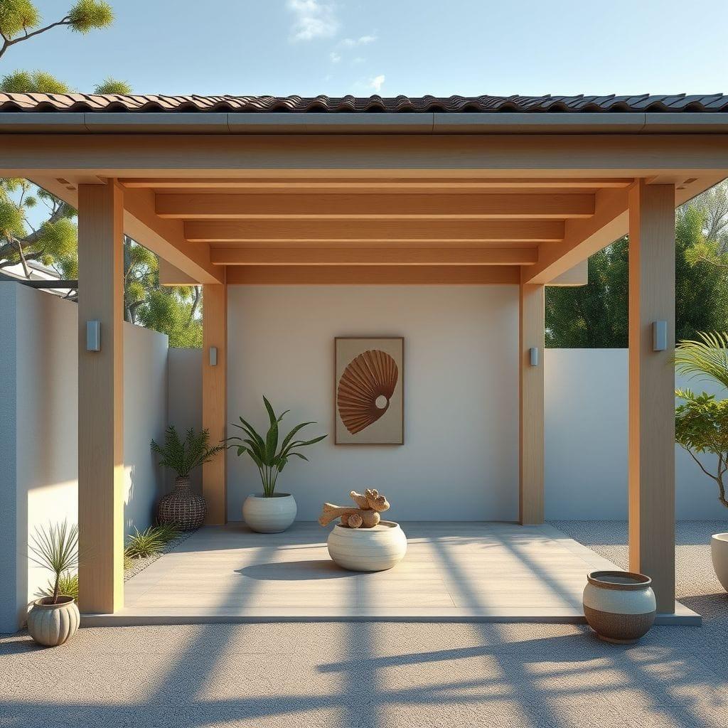 Zen Carport design example 3