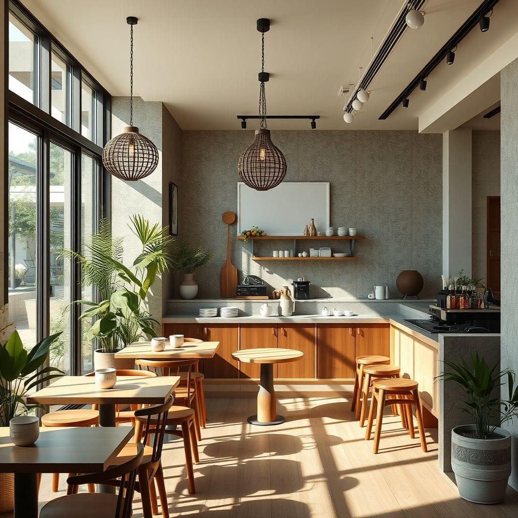 Zen Coffee Shop design example 2