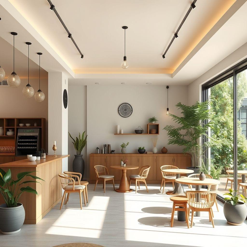 Zen Coffee Shop design example 3