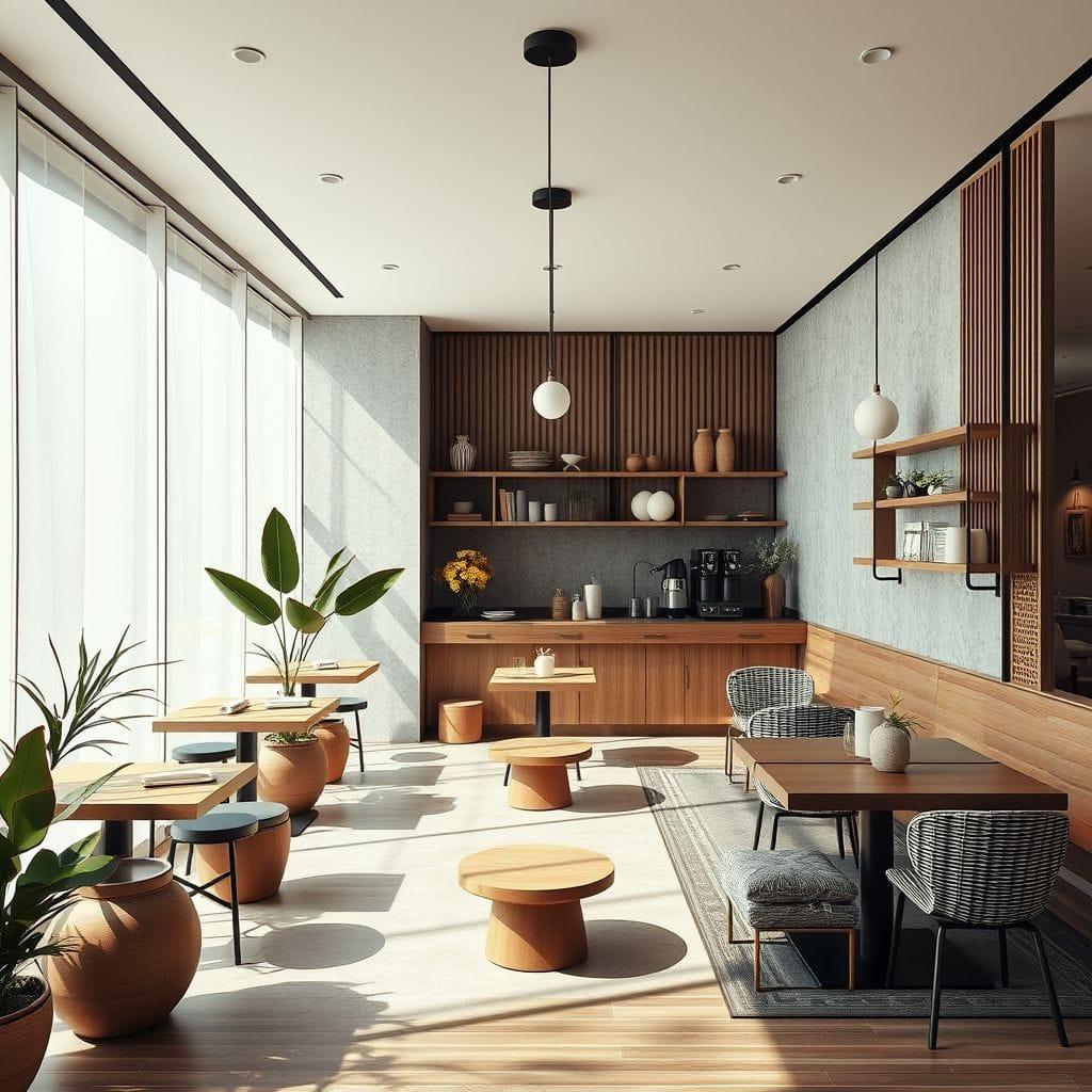 Zen Coffee Shop design example 4