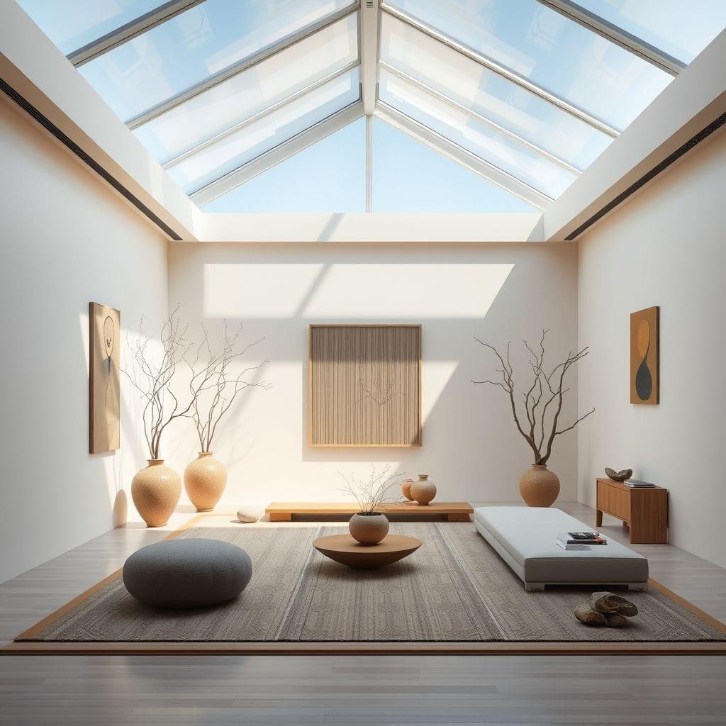 Zen Exhibition Space design example 1