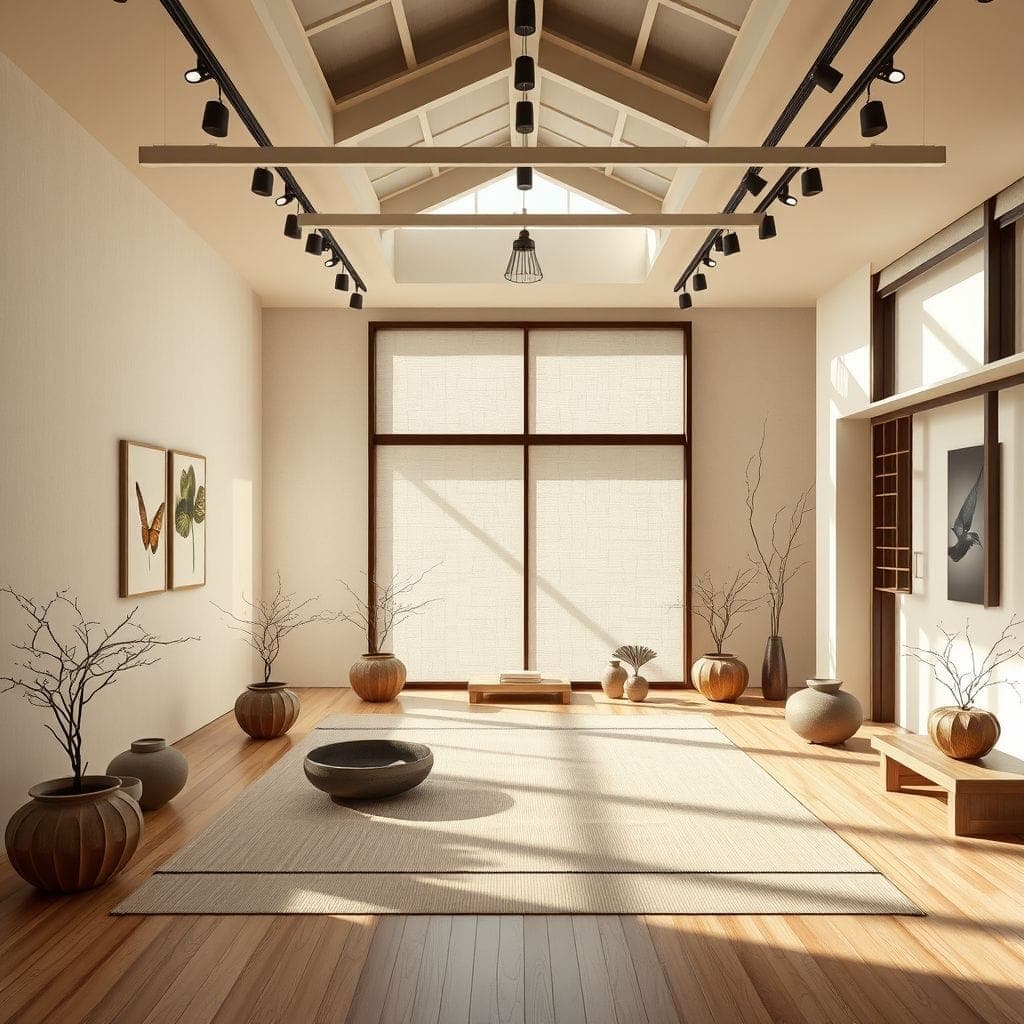 Zen Exhibition Space design example 3