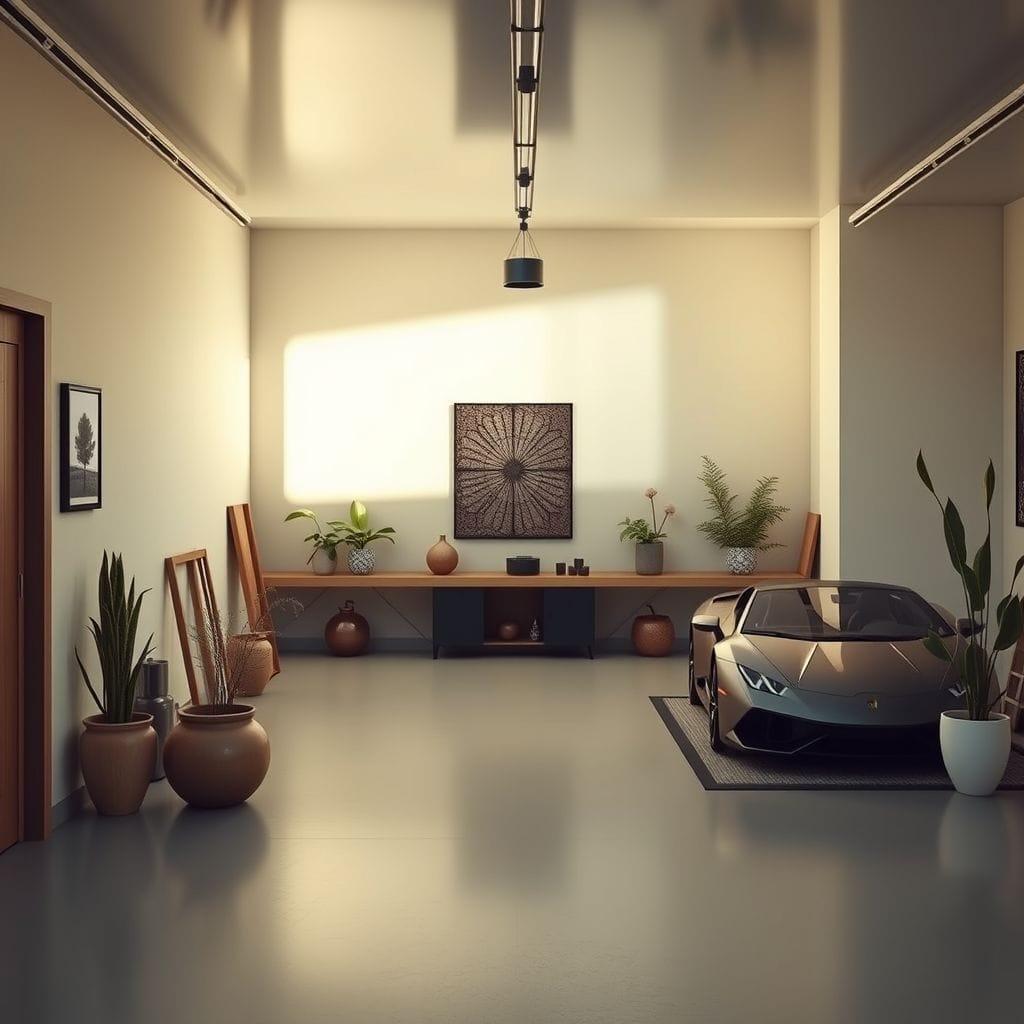 Zen Garage design example 1