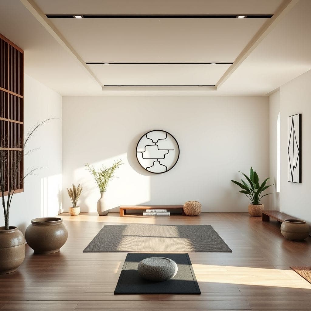 Zen Home Gym design example 1