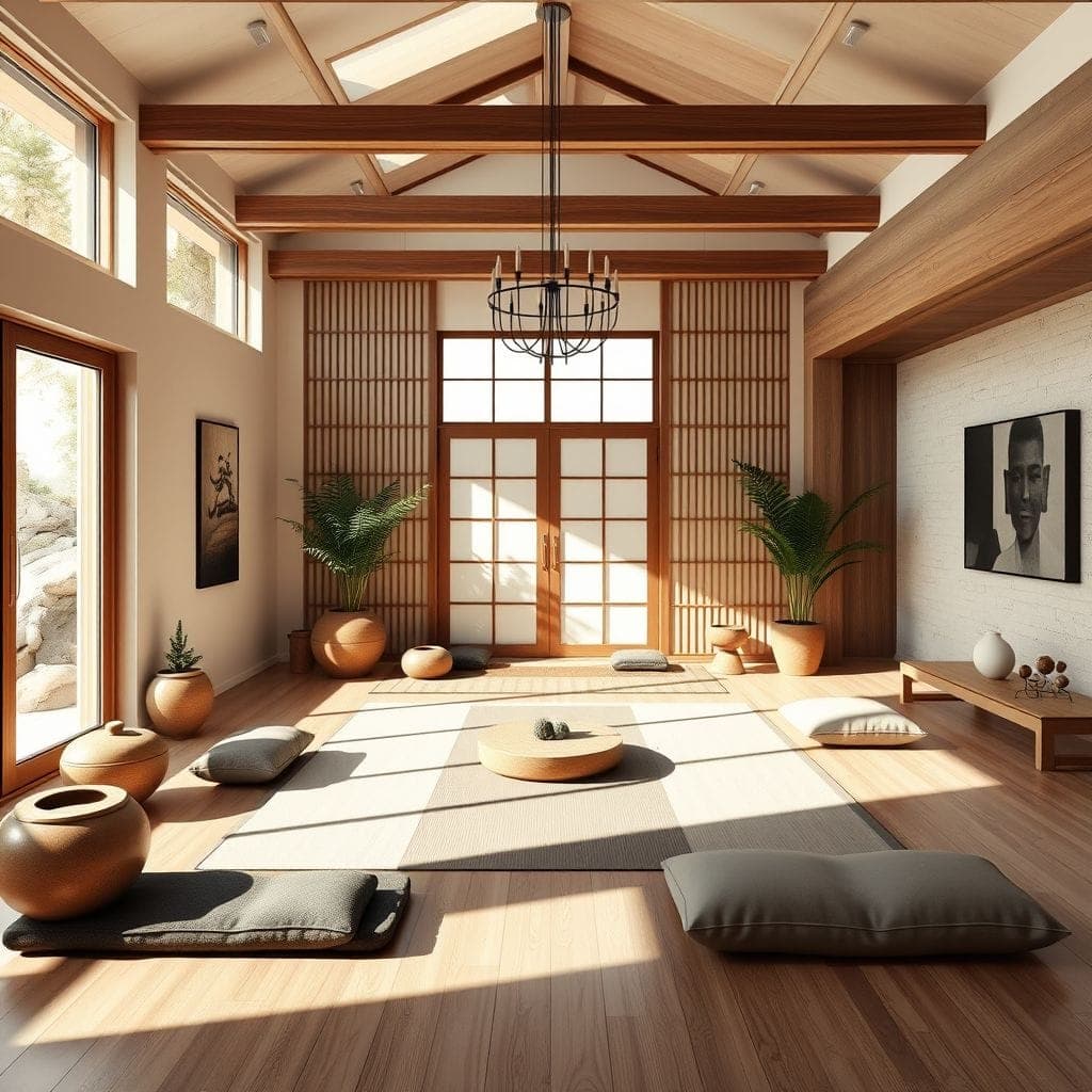 Zen Home Gym design example 2