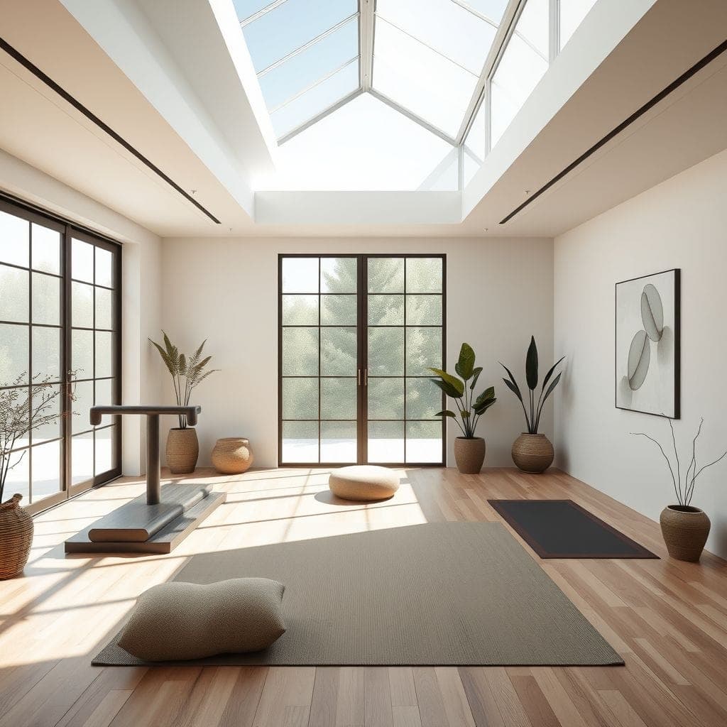 Zen Home Gym design example 3
