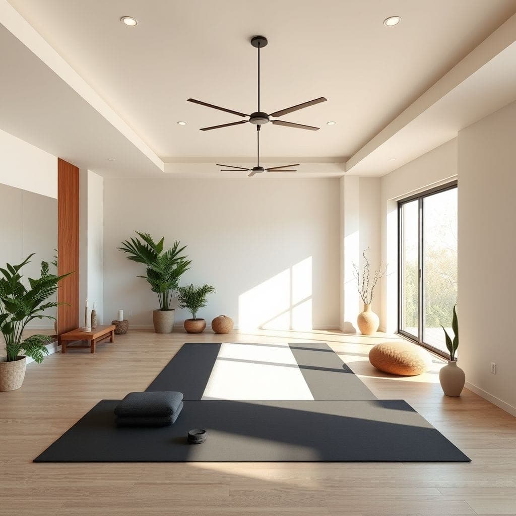 Zen Home Gym design example 4