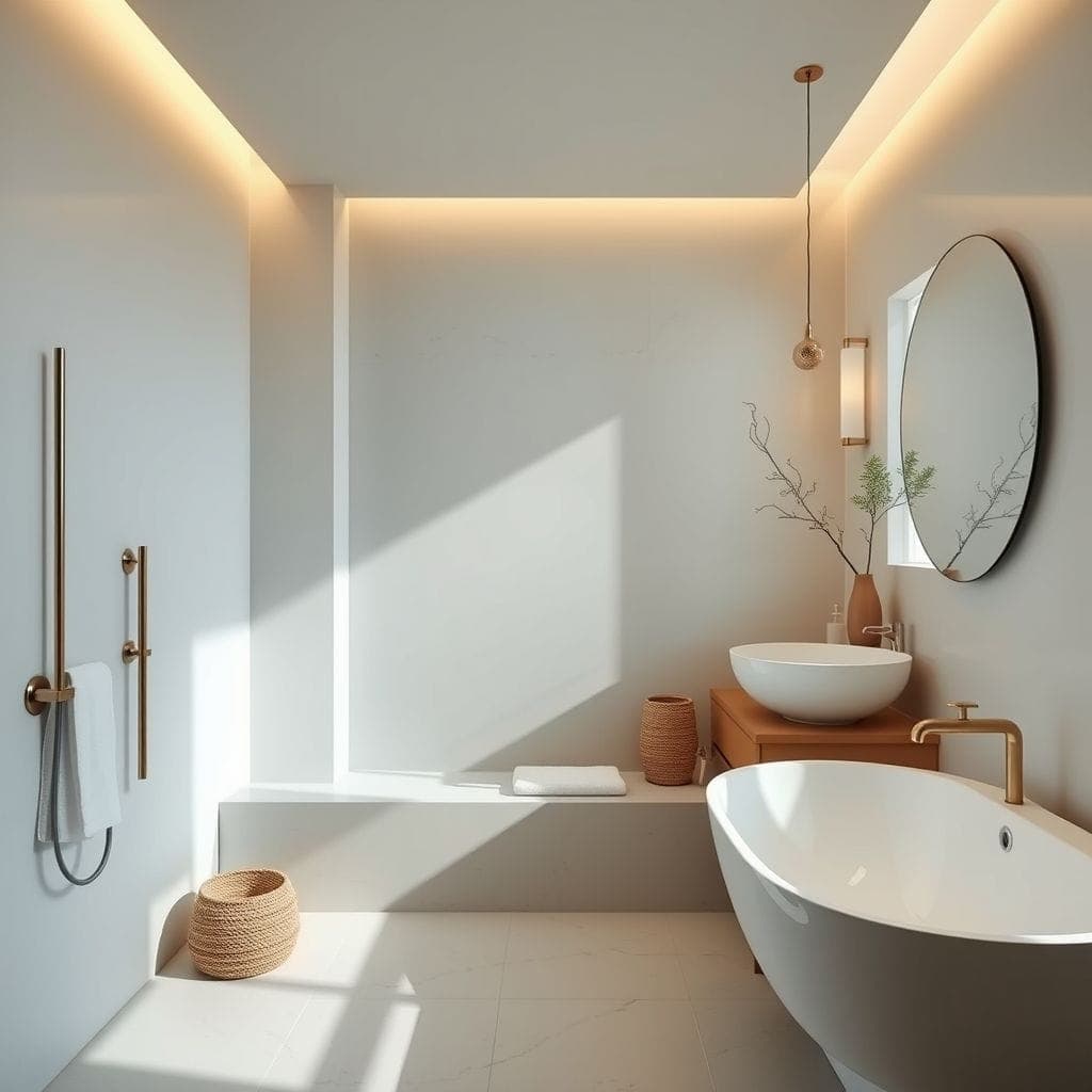 Zen Hotel Bathroom design example 4