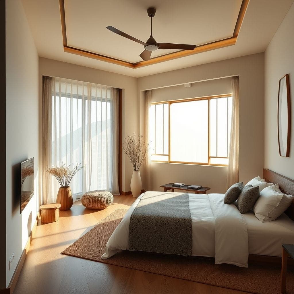 Zen Hotel Room design example 1