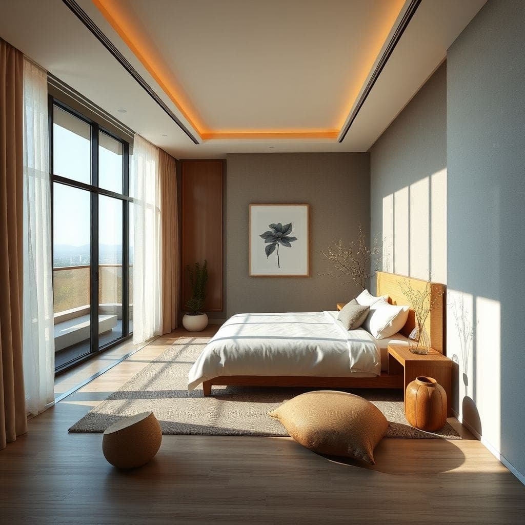 Zen Hotel Room design example 2