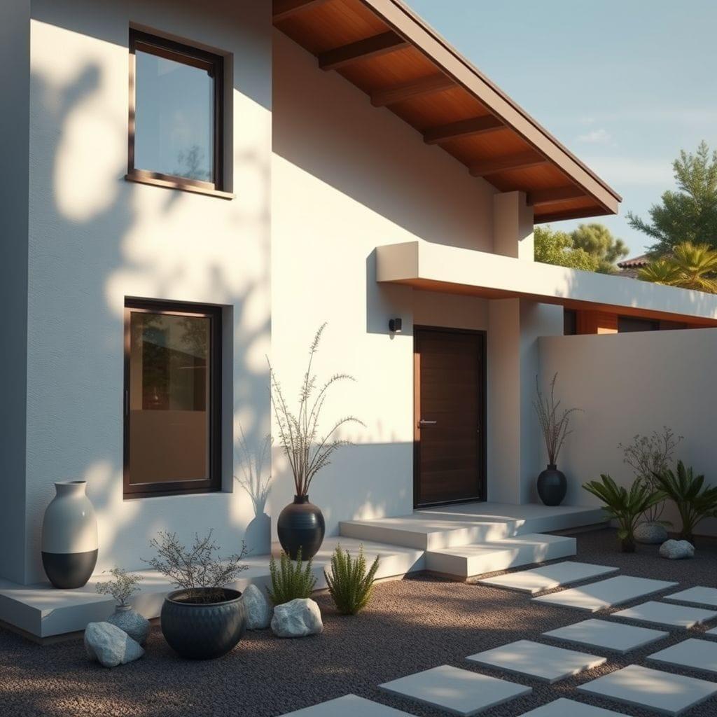 Zen House Exterior design example 2