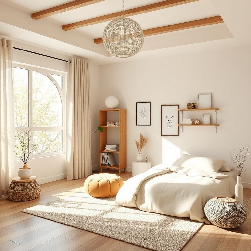 Zen Kids Room design example 3