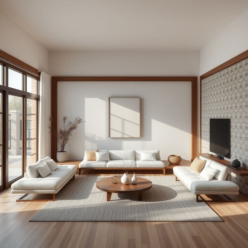 Zen Living Room design example 2