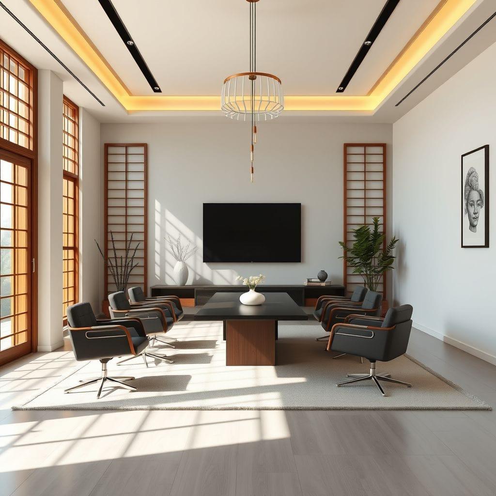 Zen Meeting Room design example 1