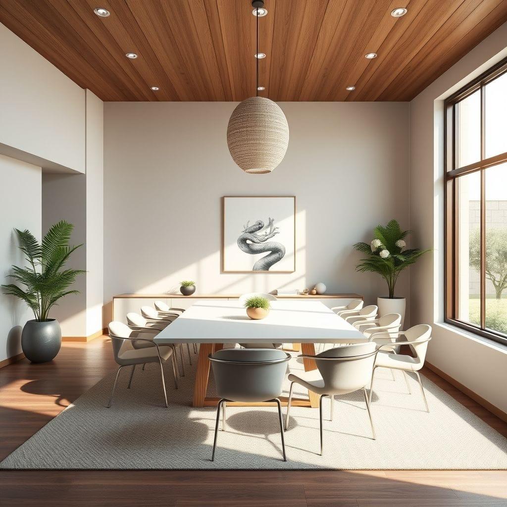 Zen Meeting Room design example 3