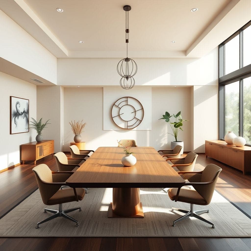 Zen Meeting Room design example 4