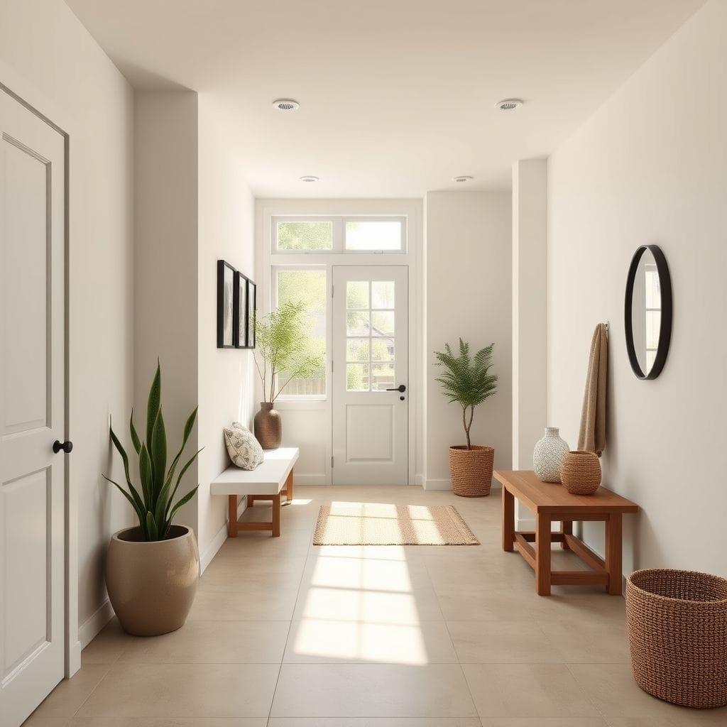 Zen Mudroom design example 3
