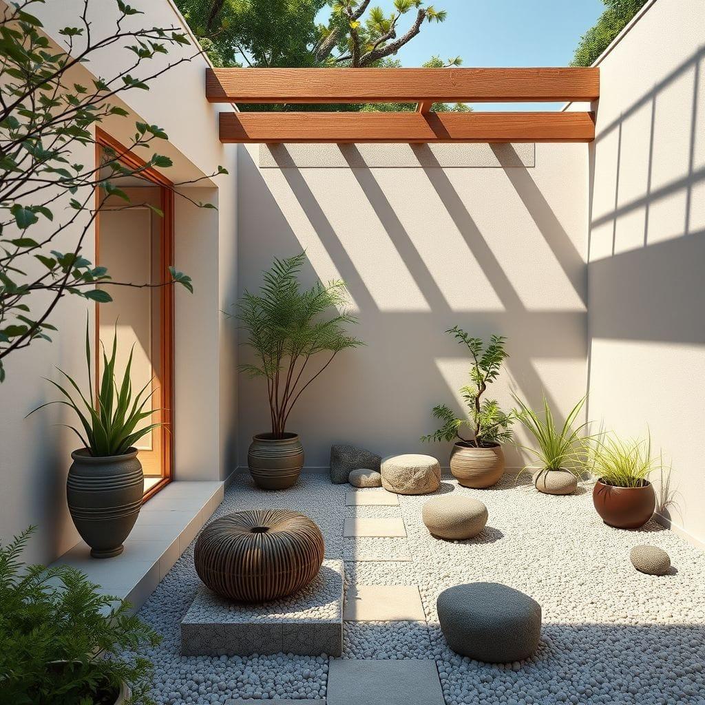 Zen Outdoor Garden design example 2