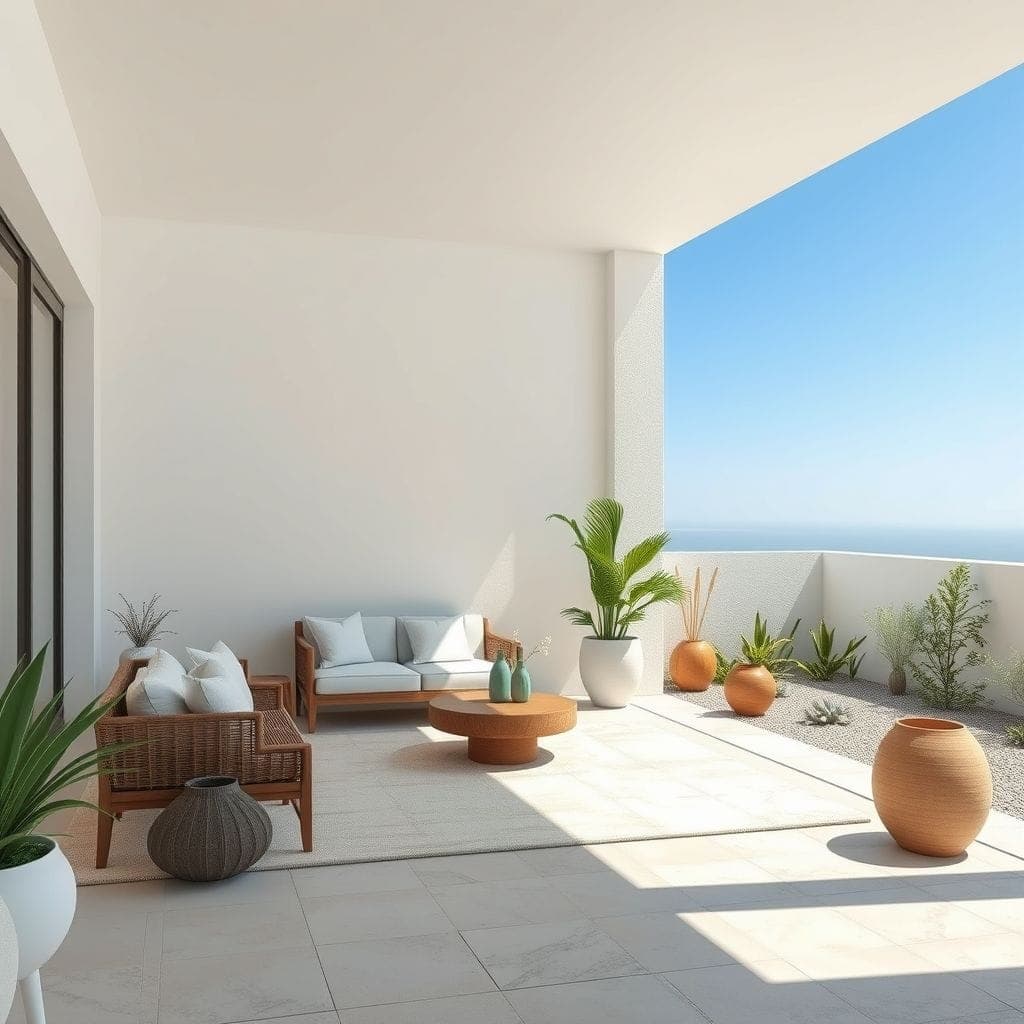 Zen Outdoor Patio design example 4