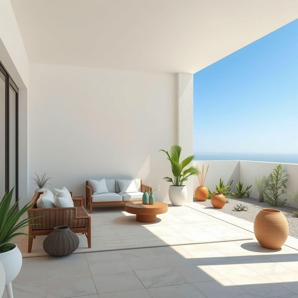 Zen Outdoor Patio design example 4