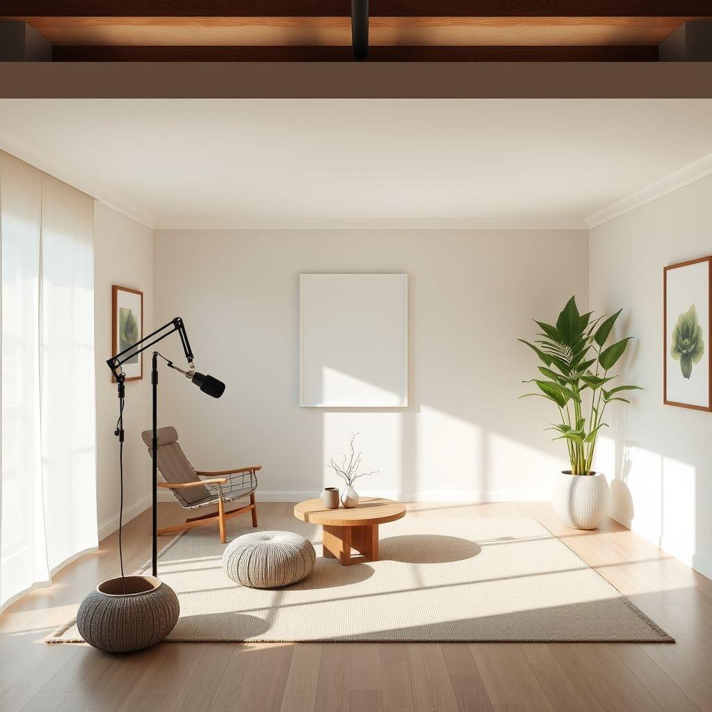 Zen Podcast Studio design example 3