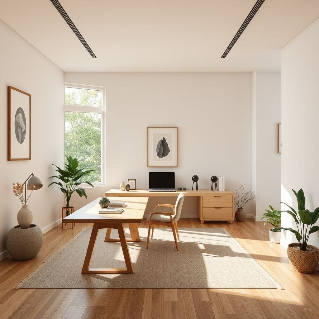 Zen Study Room design example 2