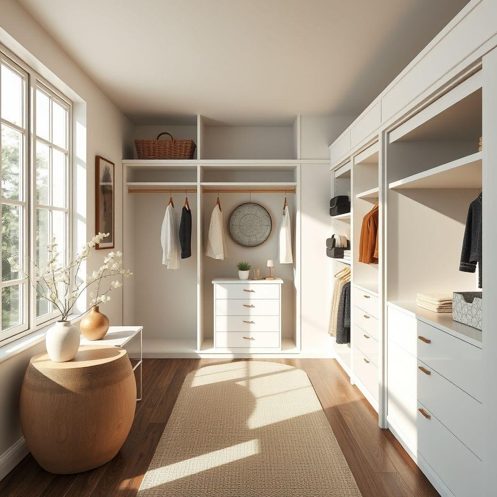 Zen Walk-in Closet design example 4